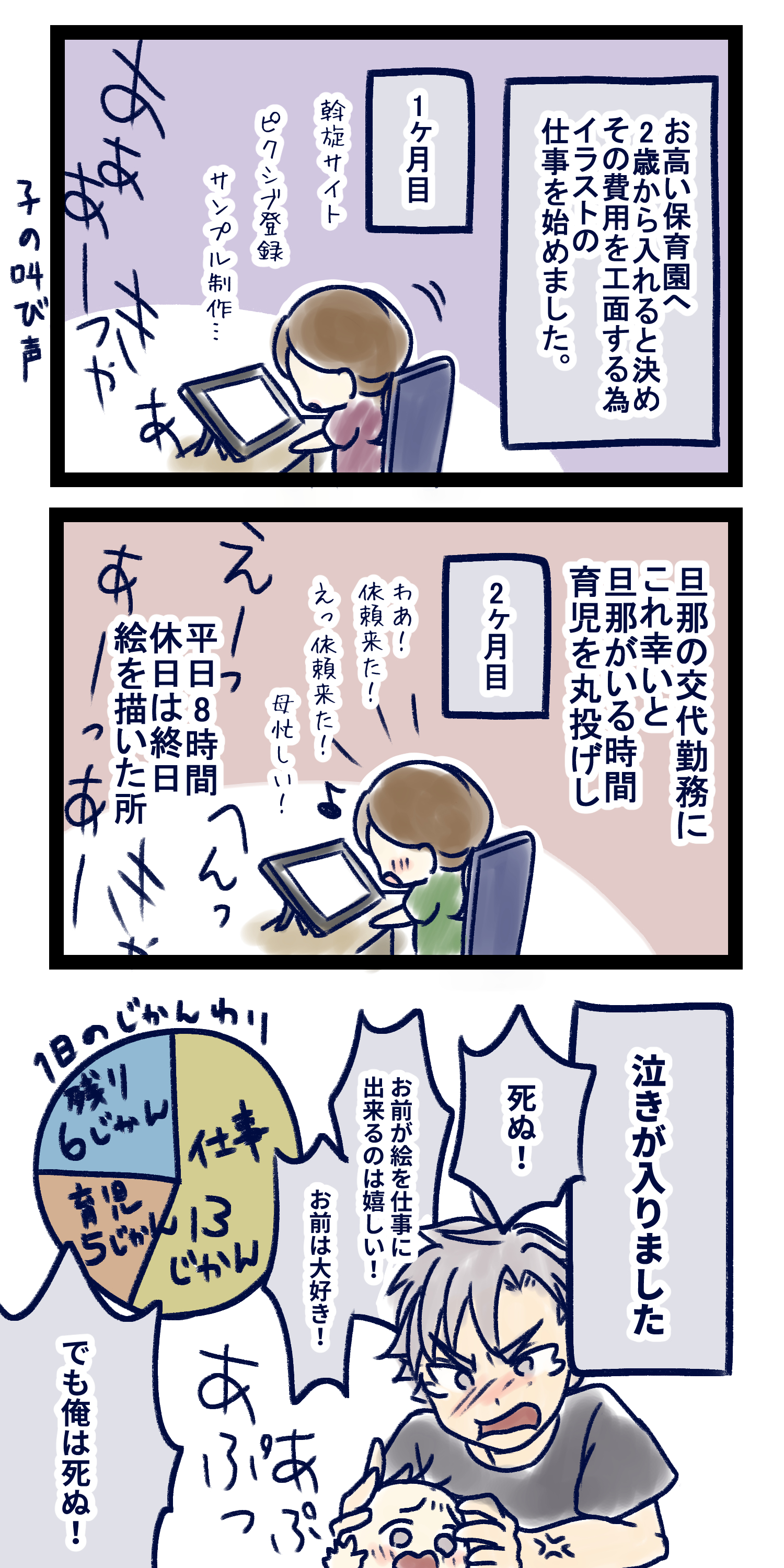 大神 にぼし 有償依頼受付中 主婦からフリーランスのイラストレーターになる方法 1歳半の子持ちの私が イラストの活動を始めて3ヶ月目で開業した話 育児漫画 創作漫画 イラスト 育児 T Co Qxs5t9ujbx Twitter