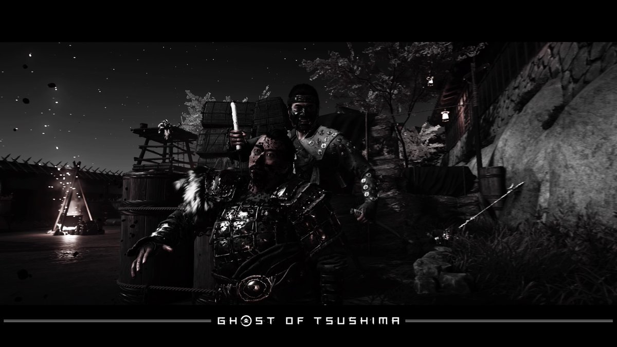 duwipah's tweet photo. Assassination #GhostOfTsushima #PS4share https://t.co/4vLx08o2q0
