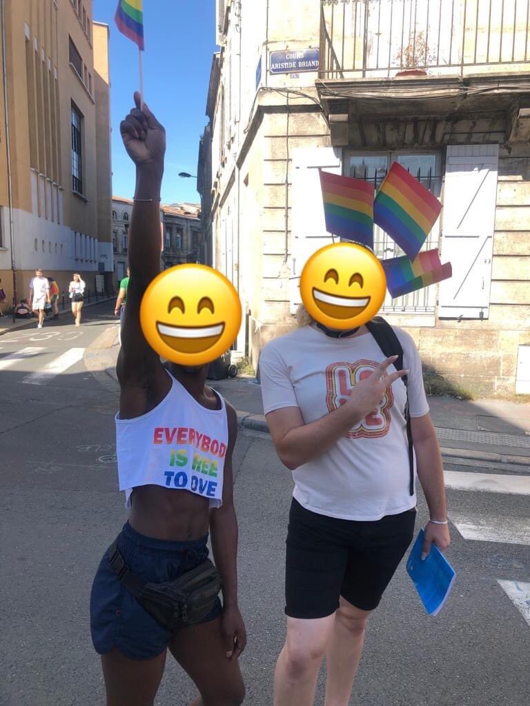 Une journée géniale à la Marche des fiertés 2021 - Bordeaux 🏳️‍🌈
C'était un plaisir de vous retrouver. 
🙏Merci au Le Refuge Département-relais Deux-Sèvres de nous avoir accompagnés.
🙏Merci au <a href="/LeGirofard/">Le Girofard</a> de Bordeaux pour l'organisation de cette belle journée.
Fondation <a href="/lerefuge/">Fondation Le Refuge</a>