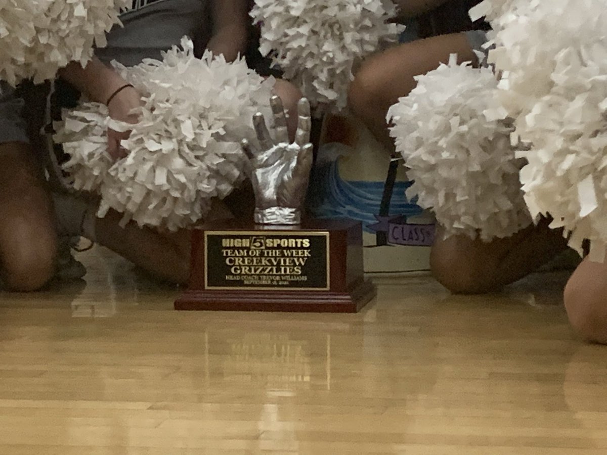 CVHS Grizzly Athletics (@cvhsgrizzlies) on Twitter photo What a great morning with <a href="/High5Sports/">High5Sports</a> <a href="/FtballAtTheView/">Creekview Grizzly Football</a> <a href="/creekviewhsband/">Creekview High School Band</a> <a href="/CreekviewCompHS/">Creekview Competition Cheer</a> were all awesome! <a href="/Prin_Santoro/">Mike Santoro</a> What a great morning with <a href="/High5Sports/">High5Sports</a> <a href="/FtballAtTheView/">Creekview Grizzly Football</a> <a href="/creekviewhsband/">Creekview High School Band</a> <a href="/CreekviewCompHS/">Creekview Competition Cheer</a> were all awesome! <a href="/Prin_Santoro/">Mike Santoro</a>