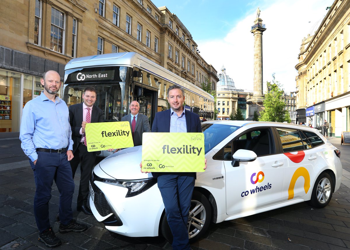 One card can buy you bus tickets across the North East and get you into our cars - check out the launch of Flexility!
co-wheels.org.uk/about-us/blog/…