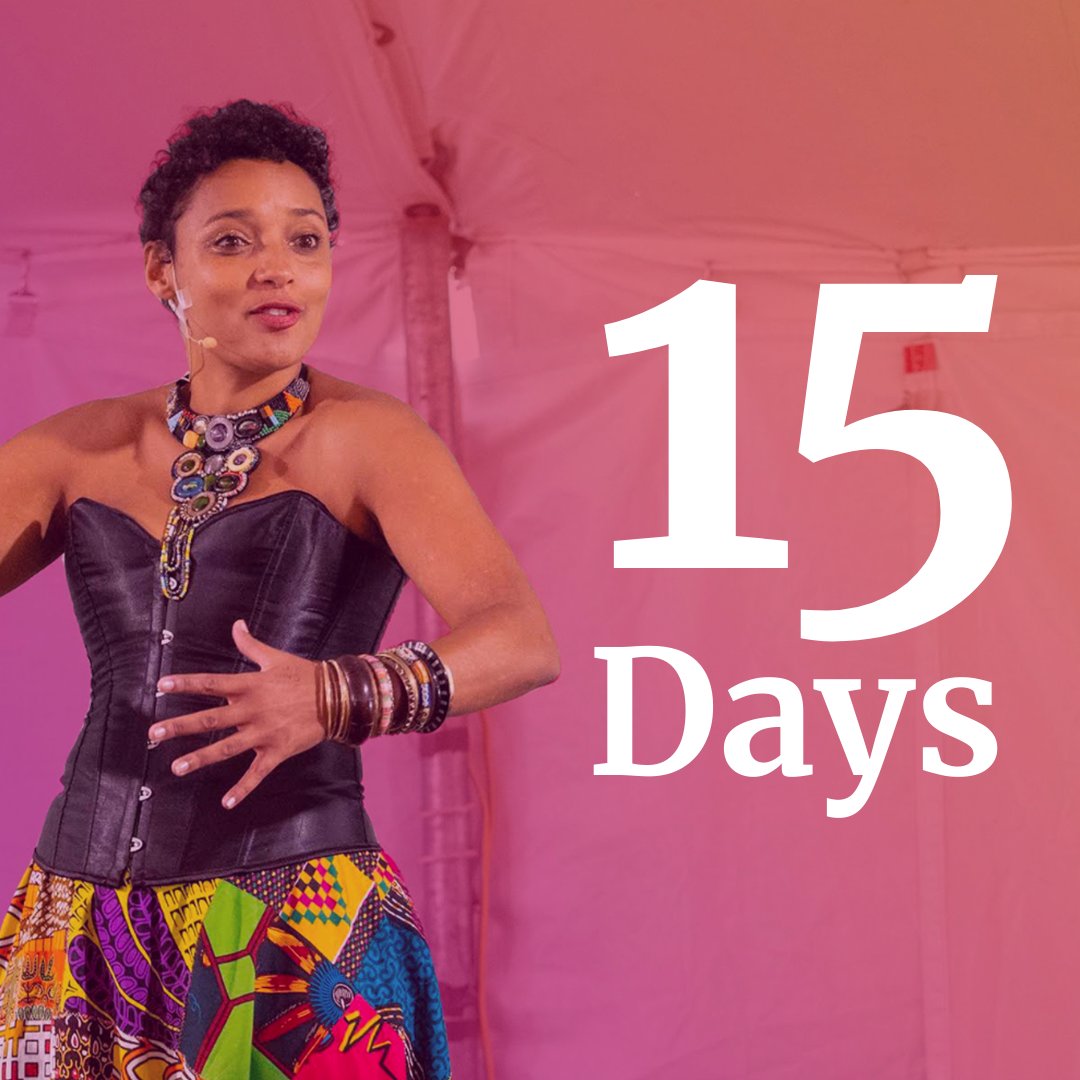 We are just 15 days from the National Storytelling Festival! Can't watch the Festival live? No problem! A Festival pass gets you viewing access to all programming through Oct. 17 so you can watch your favorite tellers again and again. Get your tickets at conta.cc/3swVtI8