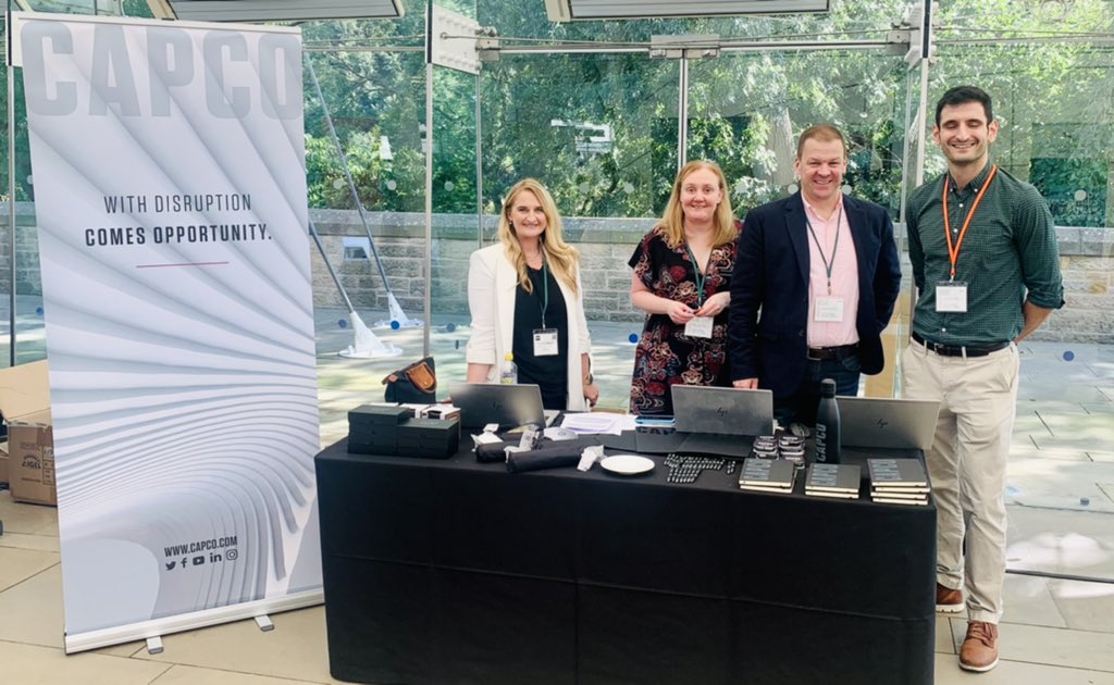 SarahOCCapco's tweet photo. @Capco Come see our stall if not already! https://t.co/qpotMFbUsR