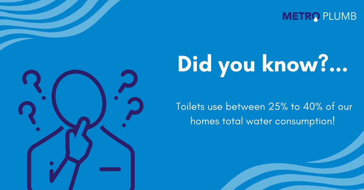 #PlumbingTrivia: Toilets use between 25% to 40% of our homes total water consumption!

#FunFact #PlumbingFacts