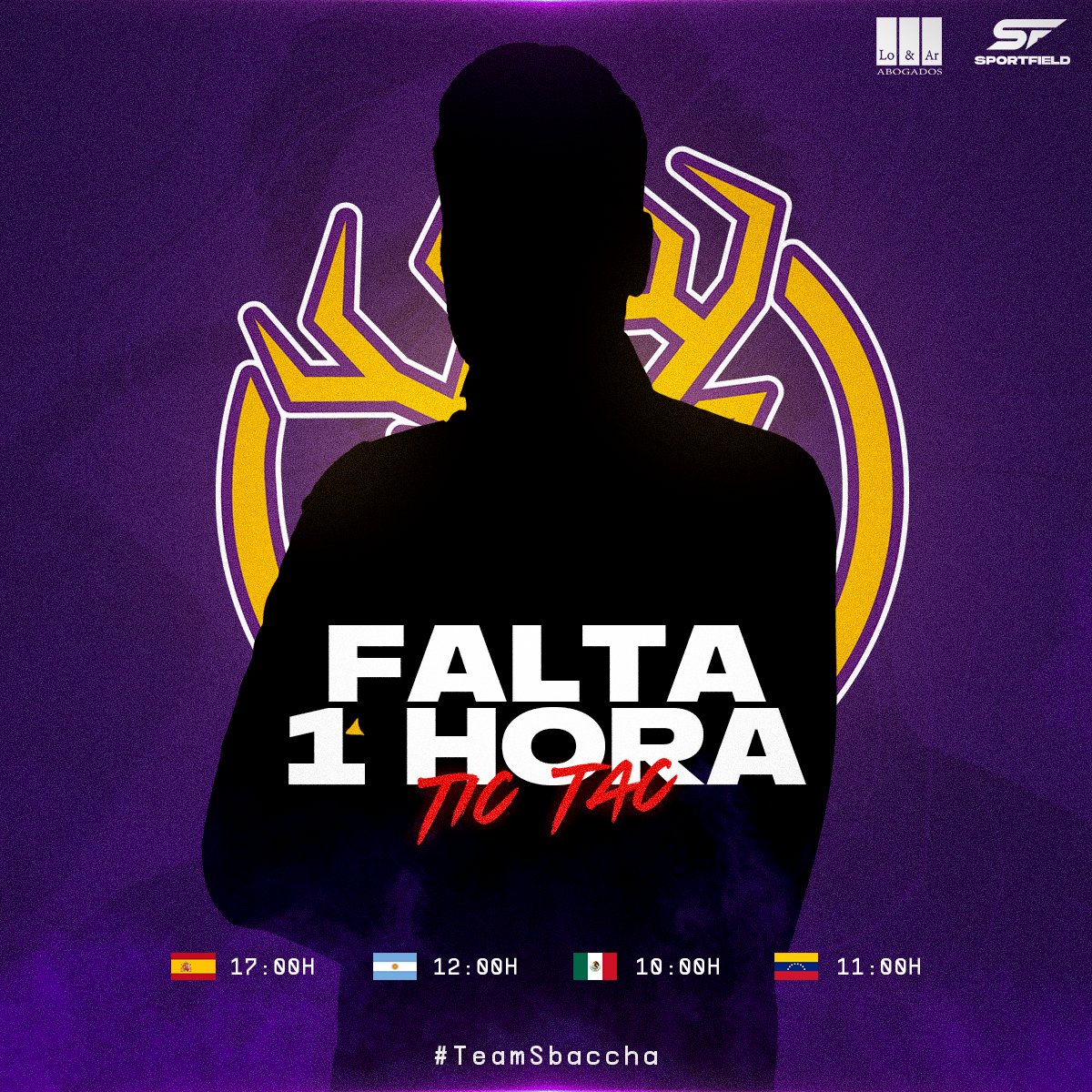 SbacchaGaming's tweet photo. 1 HORA PARA ANUNCIAR A NUESTRO FIFA MANAGER

TIC TAC ⏰ TIC TAC ⏰ TIC TAC

Que rulen esos RT y ❤️ para que nuestro fichaje note que Sbaccha retumba la casa!!! https://t.co/HCK4bdxw7m