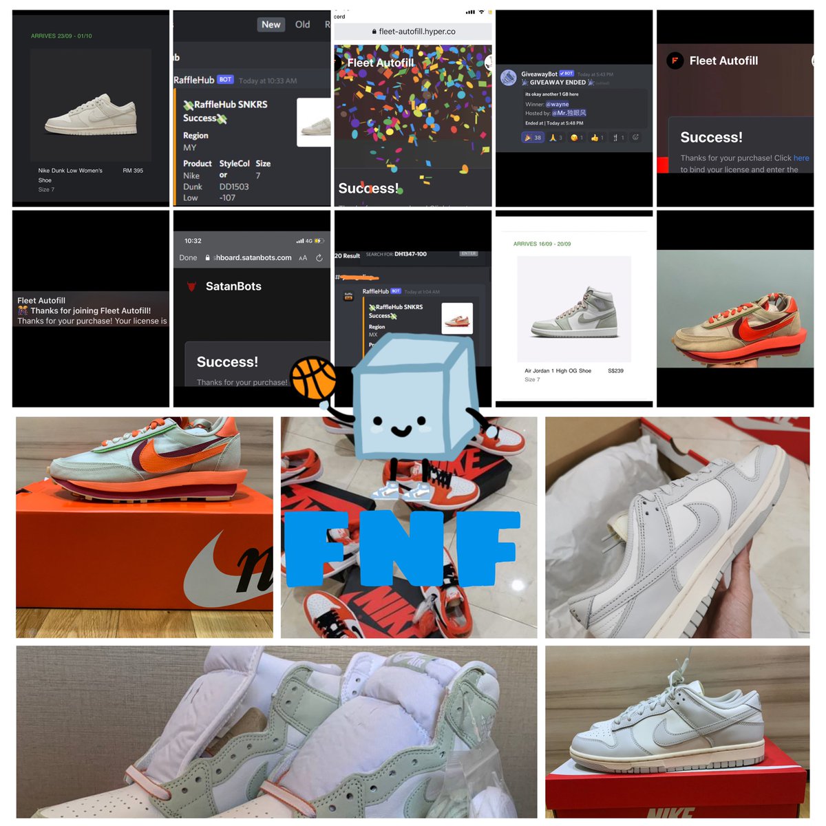 ICEFNF's tweet photo. Just two weeks worth of success in ICEFNF 🥶 Good job to everyone 🧊 https://t.co/btnOz8znCI