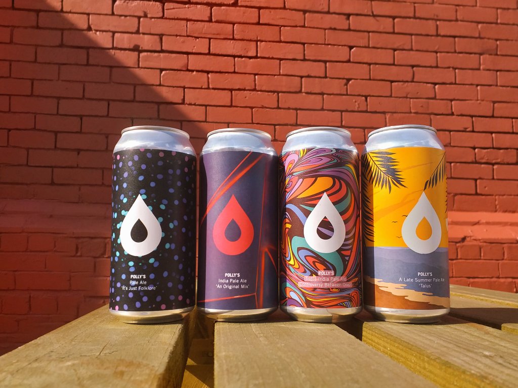 We've got 4 more <a href="/pollysbrewco/">Polly's</a> cans fresh into the shop today bringing us to a total of 7! Open til 7pm tonight for all your beery needs 🍻