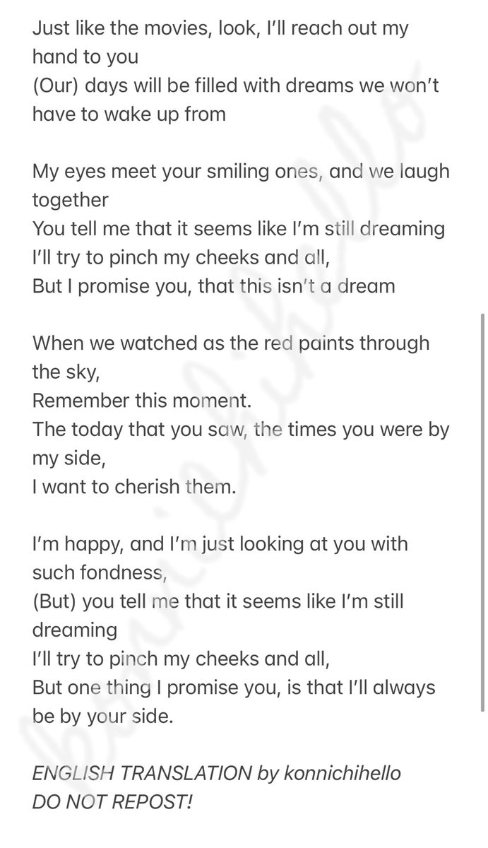 konnichihello's tweet photo. [ENG TRANSLATION]

Jeonghan - DREAM (JPN Ver.) 
Please do not repost! https://t.co/4mTSce1L3g