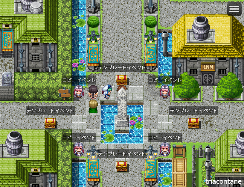 イベント動的生成プラグイン」（MZ版）に機能追加しました。 指定