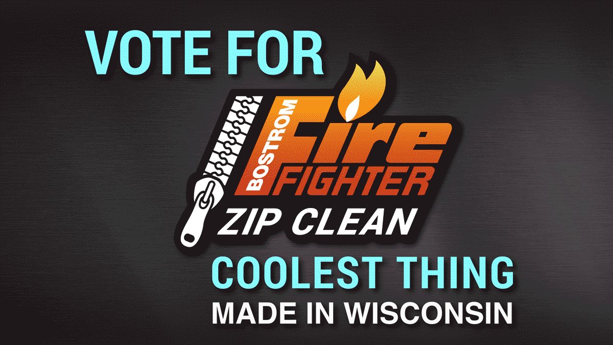 HOBostromFire's tweet photo. VOTE Us Into The Top 16!!!
We've been nominated for the 'Coolest Thing Made in Wisconsin' contest!
Help support #TeamBostrom! (featuring the Zip Clean Washable Covers):
https://t.co/fGXF7F23jU
#madeinwis #CoolestThing #firetruckseating #teamBostrom #zipclean #PPE https://t.co/GJfIx5Uvwg