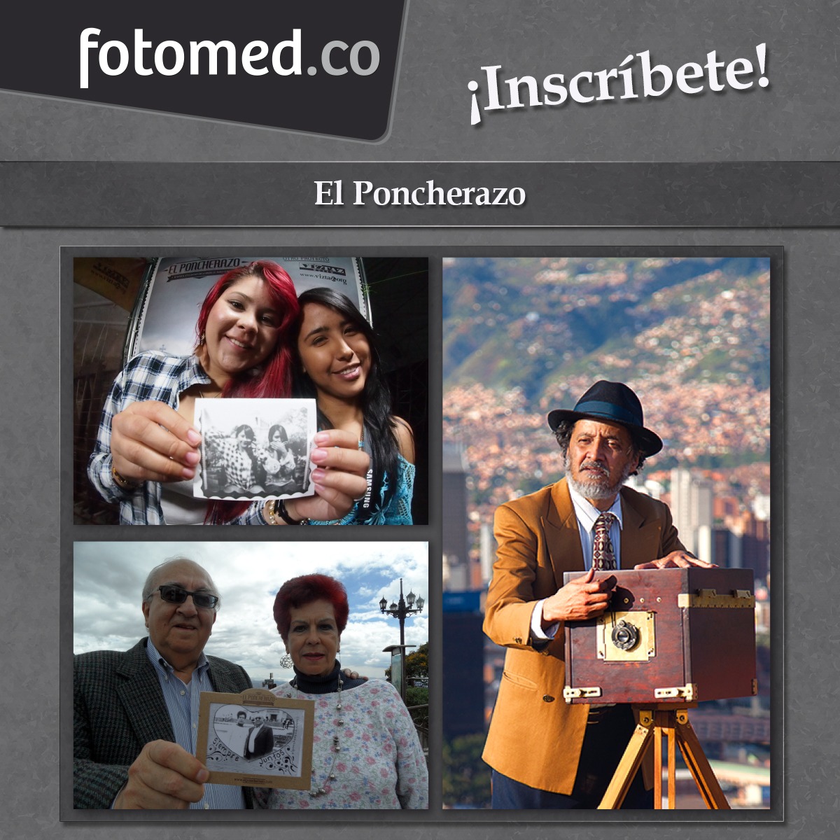 elponcherazo's tweet photo. Estoy feliz, me invito fotomed a celebrar el mes del patrimonio y la fotografía, estaré en el Pueblito Paisa. Acá te dejo el link para que te inscribas
https://t.co/P24UWsPXPC

@mincultura @AlcaldiadeMed @ViztazMuseo @PatrimonioMDE https://t.co/0fJGA6Kde7