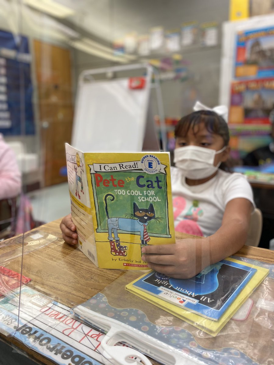 MrsM_Francis's tweet photo. My scholars look forward to grabbing their book bags and reading about their favorite topics. I caught some in action! #readingforpleasure #readingtime #2ndgrade @CSCougars @mpitremartin https://t.co/IR8lIdUxXr
