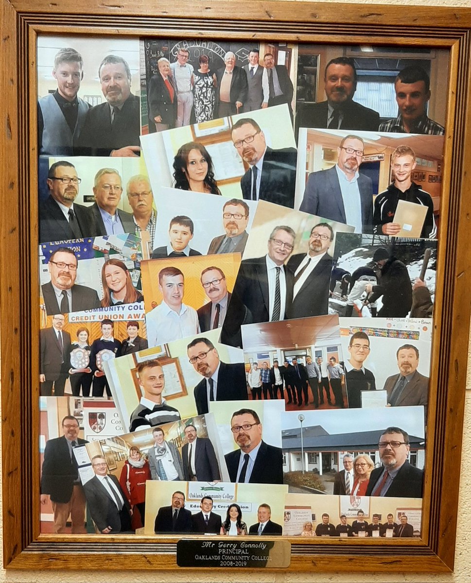 OaklandsCC's tweet photo. Remembering Mr Gerry Connolly today on the 2nd anniversary of his sad passing. A gentleman, an educator, a facilitator, a marvellous leader of our school from 2008 until 2019. Ar dheis Dé go raibh a anam dílis. https://t.co/xDRs1HMbms
