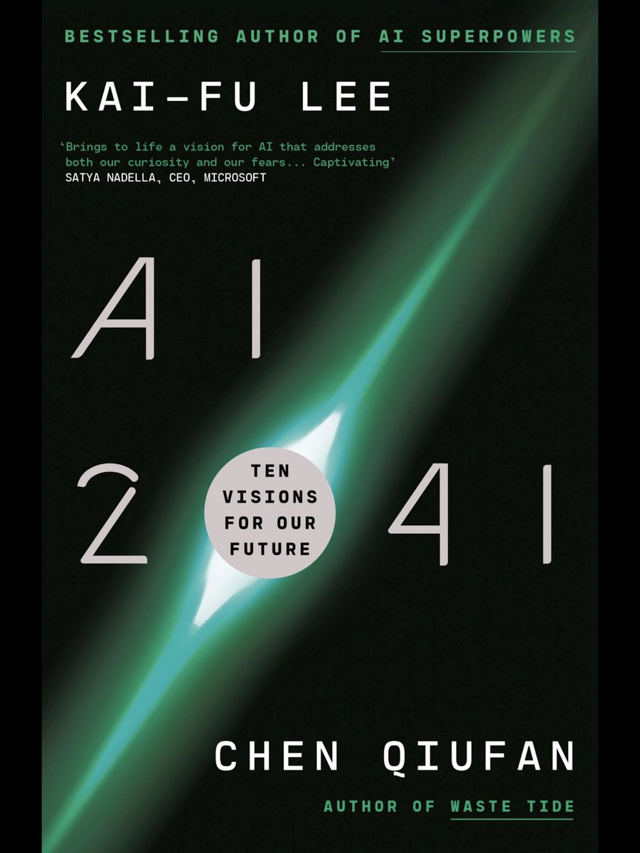 mariehjohnson's tweet photo. Look what arrived on my #Kindle today.
And how very cool that @kaifulee talks about #DigitalHumans.
This brilliant book is a must read.
#AI #ArtificialIntelligence #Nadia #CardiacCoach #Healthcare
👇👇👇 https://t.co/YWYsP3Hfx6