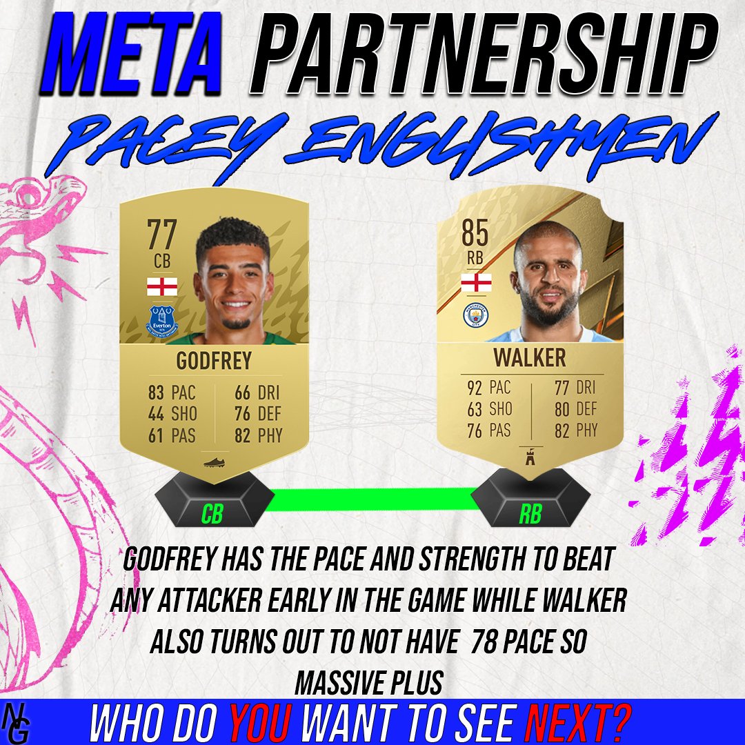 NealGuides's tweet photo. How much do you think Godfrey will cost?

#fifa22 #fifa22rating #fifarating #england https://t.co/dSBOmYpYBj
