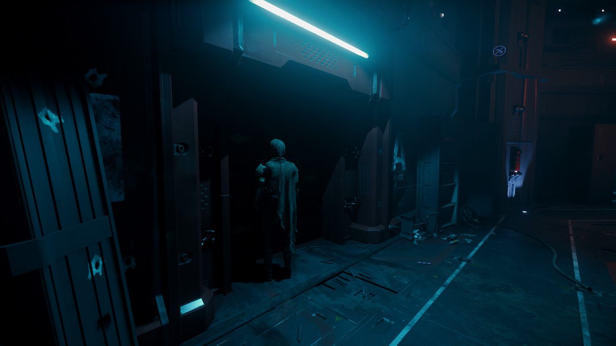 ochanachos's tweet photo. It suddenly became a horror game... #StarCitizen https://t.co/K1Qd5v7iCZ