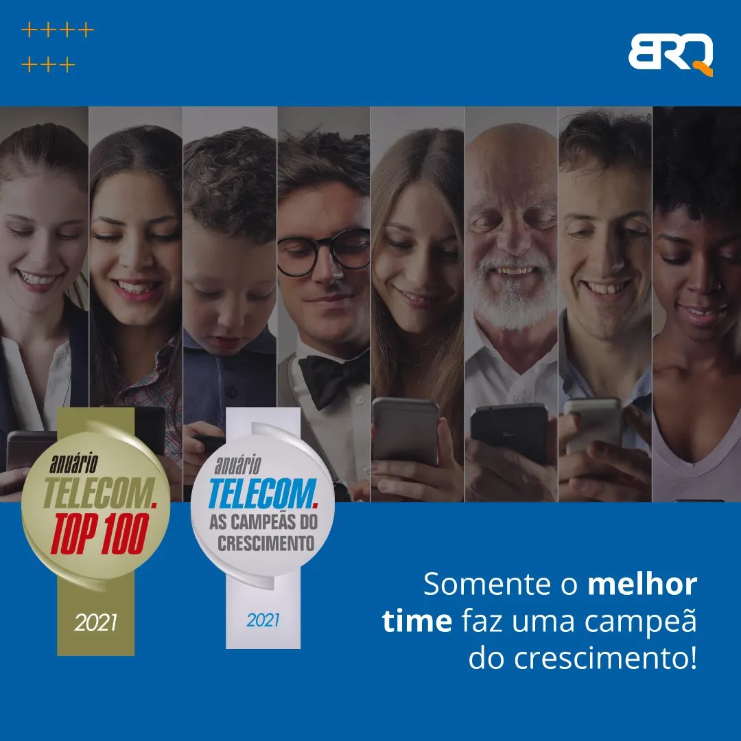 brqdigital's tweet image. BRQ é uma das empresas que mais cresceram em 2020!

A BRQ figura no Top 100 Telecom e entre as 10 Campeãs do Crescimento 2020, de acordo com o Anuário Telecom 2021. 

Parabéns a todos os nossos #feras que trabalham todos os dias para entregar o melhor da Transformação Digital!