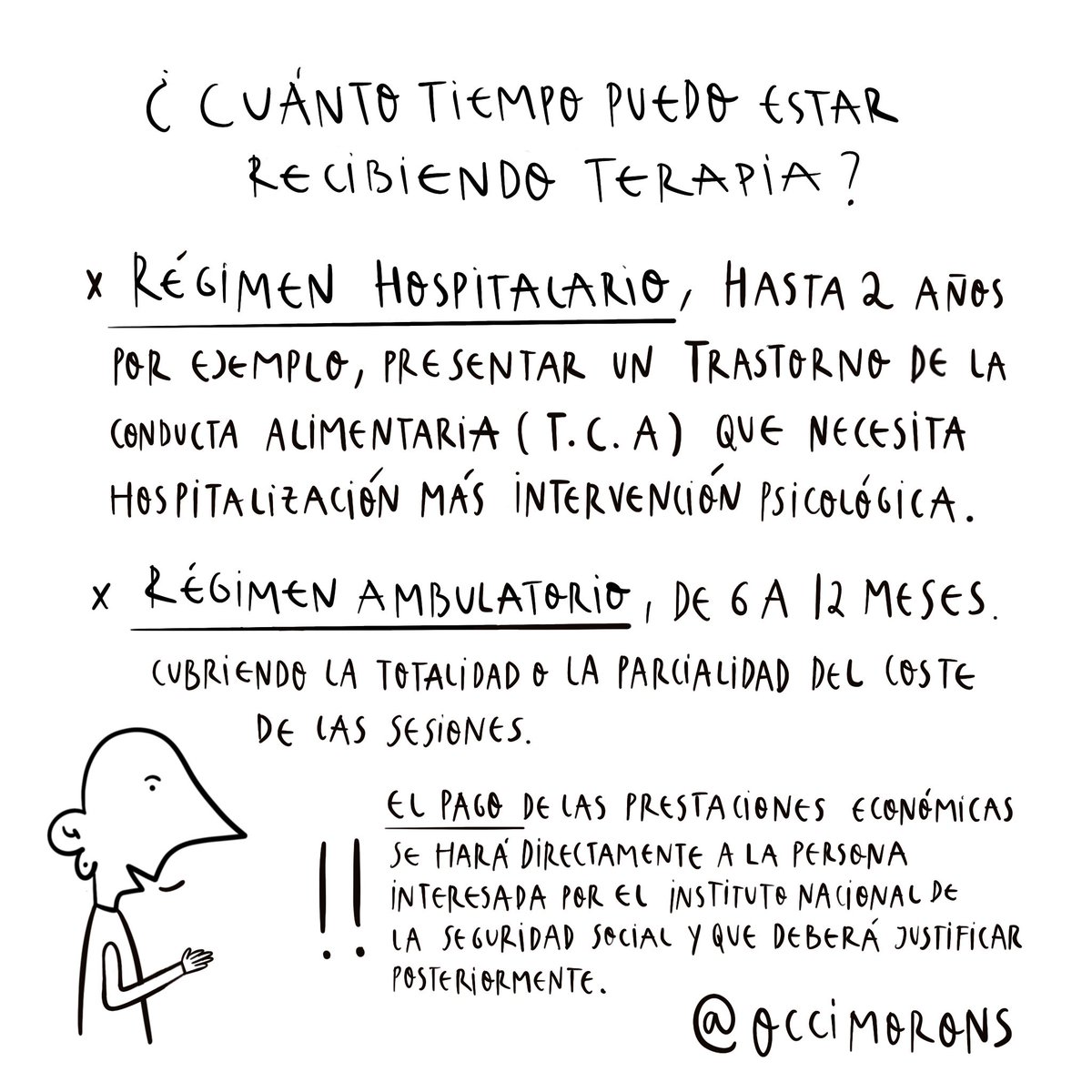 occimorons's tweet photo. ¿Sabías que si tienes entre 14 y 28 años puedes acceder a terapia psicológica gratuita gracias al seguro escolar? Sí, ese seguro que siempre hemos pagado al ser estudiantes y que no sabíamos de qué servía.

Te lo cuento en estas viñetas ⬇️

Más info en: https://t.co/siNwSqIzde https://t.co/G0CswluhYs