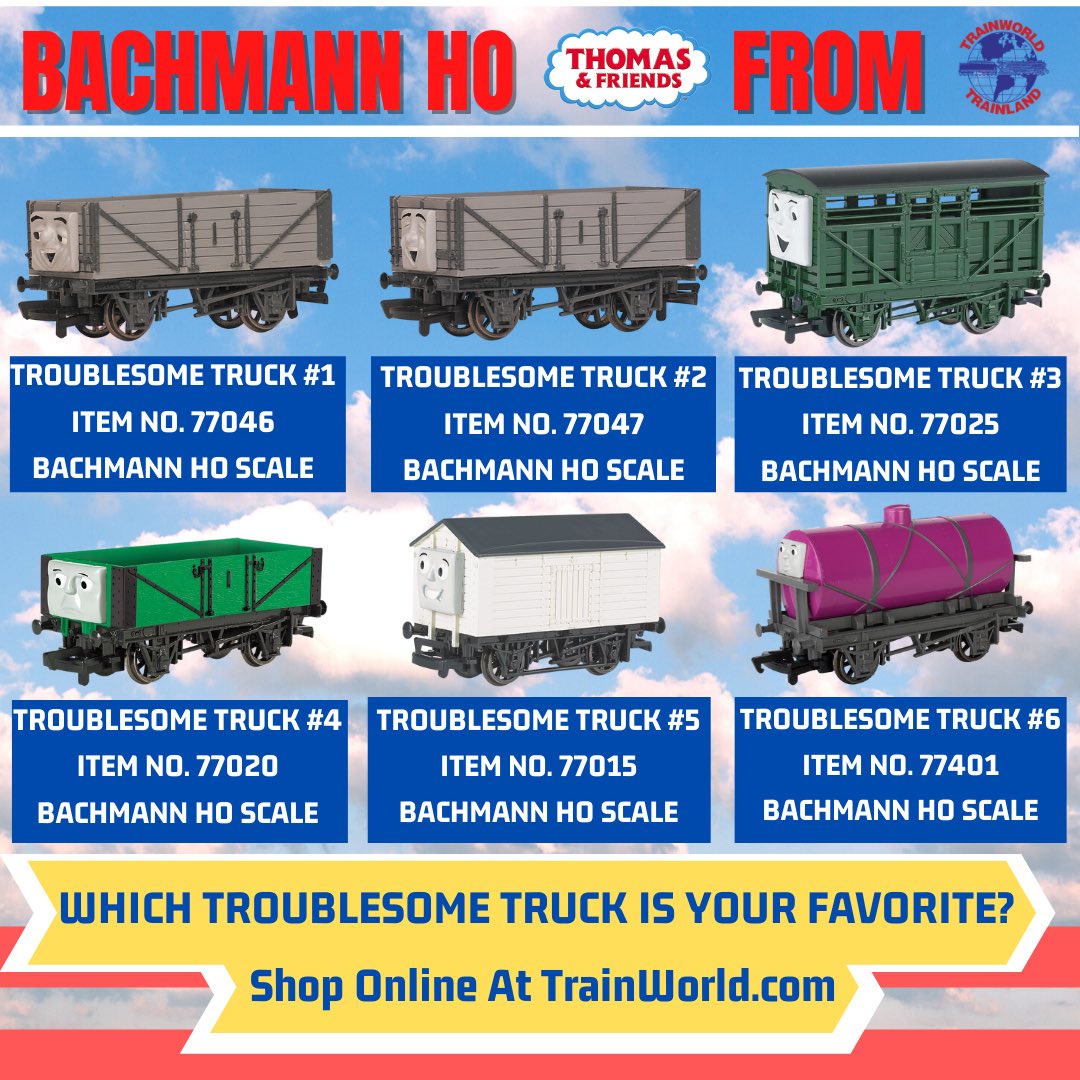 Bachmann #5 Troublesome Truck 