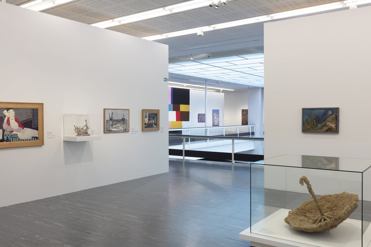 #AvantgardeundGegenwart

👉 belvedere.at/avantgarde-und…

Ausstellungsansicht "Avantgarde und Gegenwart. Die Sammlung Belvedere von Lassnig bis Knebl"
Foto: Johannes Stoll / Belvedere, Wien