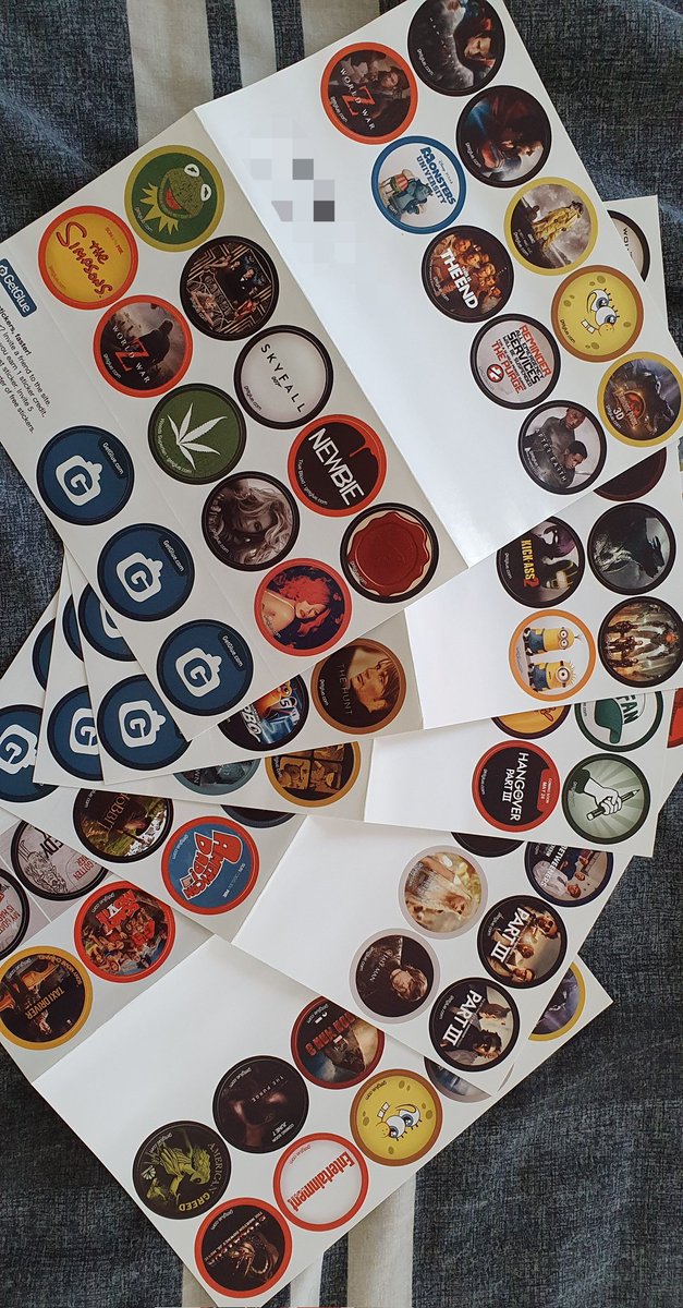 Maroofio's tweet image. Was doing a clear out &amp;amp; found these gems, who remembers #GetGlue they'd send you stickers for shit you were watching for FREE