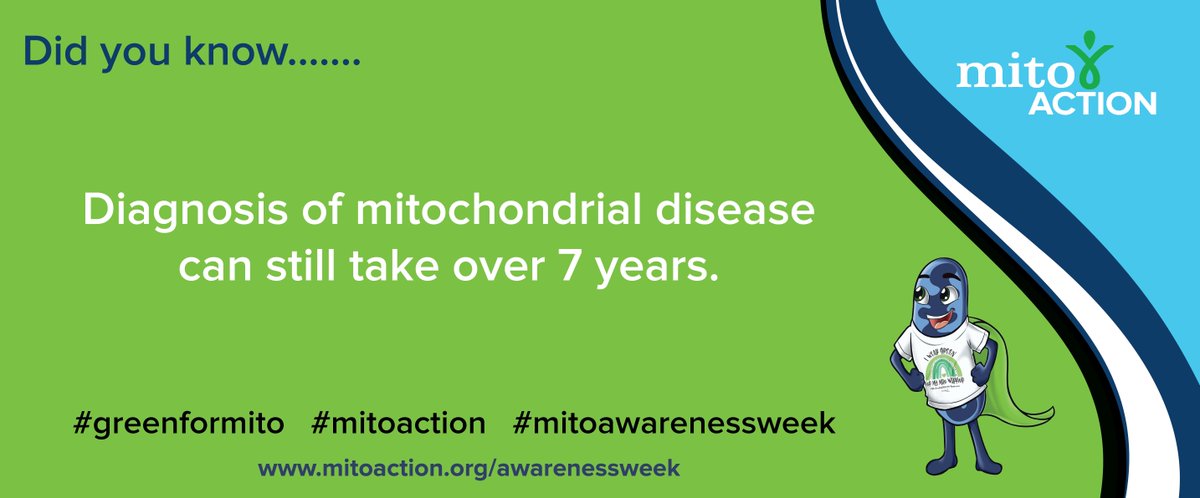 MitoAction's tweet photo. Did you know?
#mitoaction #mitochondrialdisease #supporteducateadvocate #greenformito #mitoawarenessweek #mitofacts #didyouknow #raredisease #mitowawareness https://t.co/09oJ5AFXfl