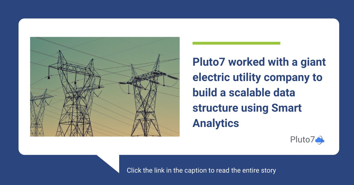 Pluto7_Services's tweet photo. #Pluto7 along with #GoogleCloud helped a large energy service provider to enable a future state solution which could be compliant with cybersecurity requirements
This was indeed an exciting journey, read how this project became a huge success https://t.co/0DZJ1zToWs https://t.co/s9Y0i62cWl