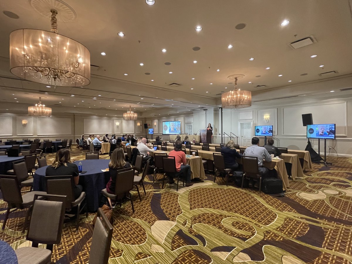 We're live from the <a href="/GaylordOpryland/">Gaylord Opryland Resort</a>, kicking off the day with a presentation on the sleep navigator from <a href="/Ramberg01/">Andrea Ramberg</a>. Who's with us? #SBSM2021