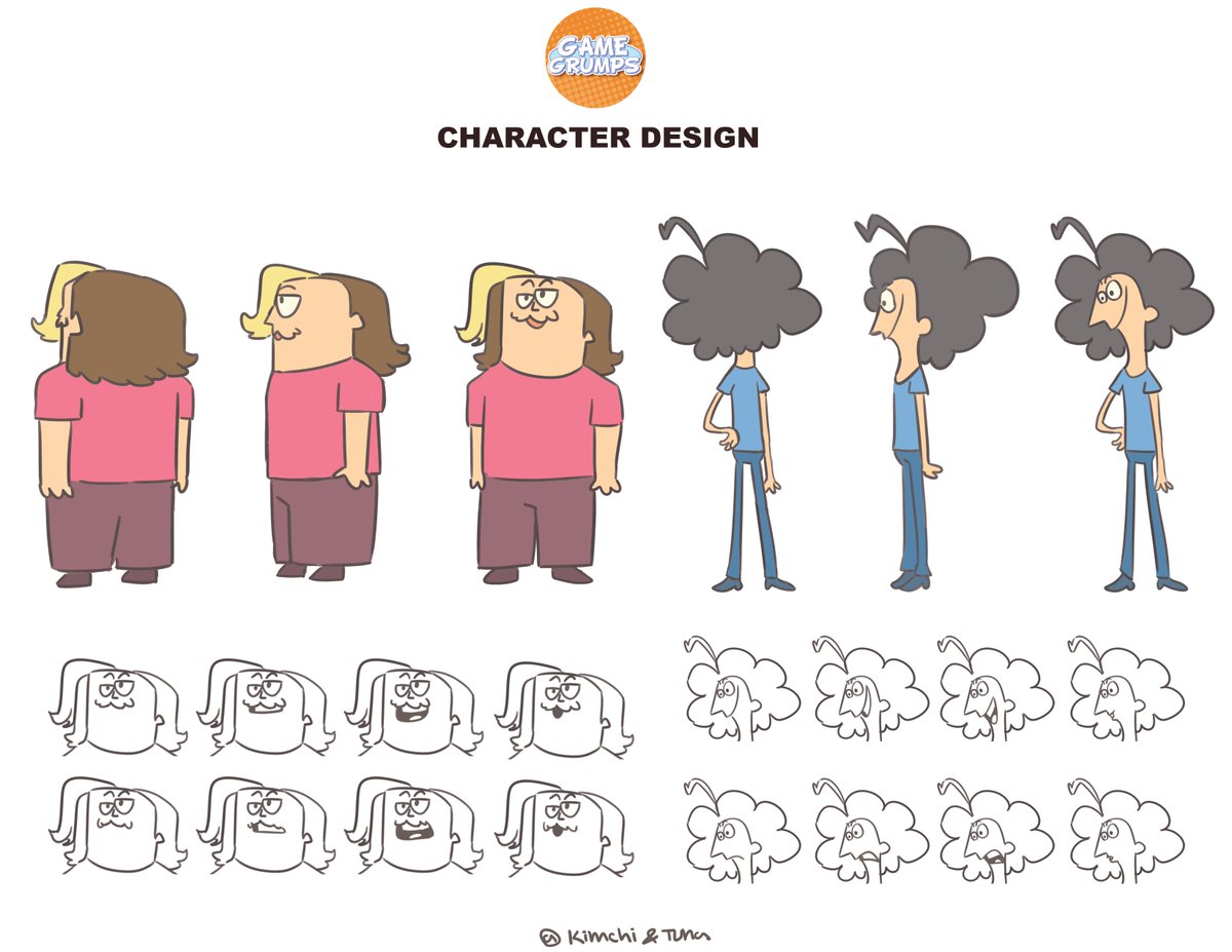 kimchi_tuna's tweet photo. I was so excited and finish this design in so quick XD
thank you @GameGrumps @egoraptor
#gamegrump #Animation #characterdesign https://t.co/FFC5EwByIQ