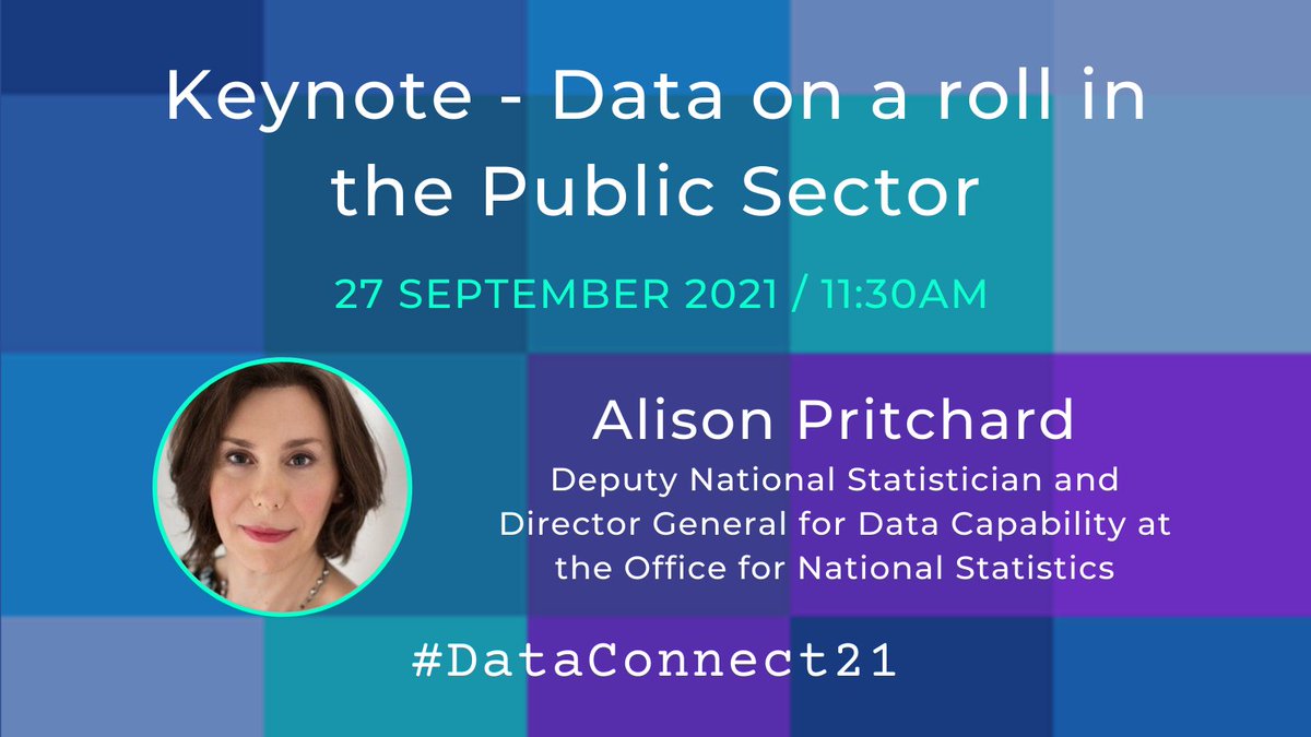 Register now for our #DataConnect21 keynote from @alisonpritchard  
eventbrite.co.uk/e/alison-pritc…