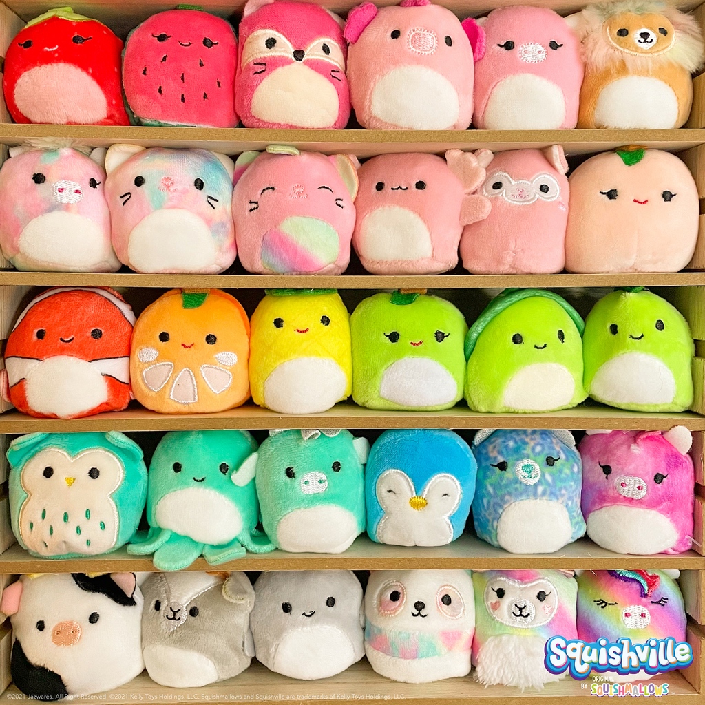 Squishmallows - How adorable is this #Squishville squad? Tell us how you  display yours! Be sure to follow Squishville, and subscribe on  so  you don't miss an episode! IG: 📸: @mall0wlover_