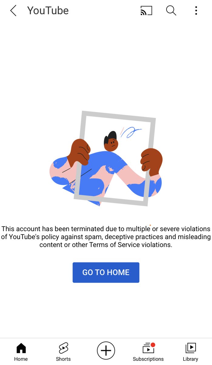 Co się stało <a href="/Sportowy_Kanal/">Kanał Sportowy</a> <a href="/K_Stanowski/">Krzysztof Stanowski</a>? Kiedy YT usunie kolejne kanały...?! Zaczynam się bać o swój kanał.
"To konto zostało zamknięte z powodu wielokrotnych lub poważnych naruszeń zasad YouTube, które dotyczą spamu, nieuczciwych praktyk i treści wprowadzających w błąd, lub...