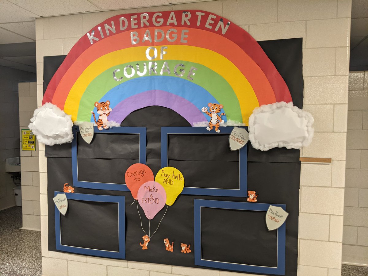 DrJ_cfprincipal's tweet photo. PTO Volunteers out did themselves and now our hallways keep us focused on our monthly COURAGE themes! Can't wait to see each class' monthly Badge of Courage throughout the year! Thank you @ChagrinFallsPTO #CFChooseCourage https://t.co/TI5NJoONs5