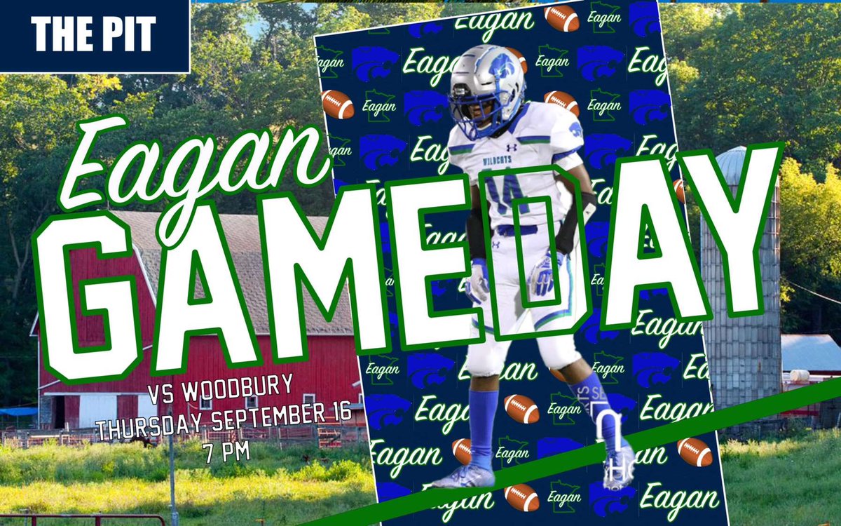 Wildcat Game day!!! See you in your rodeo wear @ 7 @ Woodbury!!! Let’s bring the energy tonight Wildcats! ‼️💙💚 #rollcats