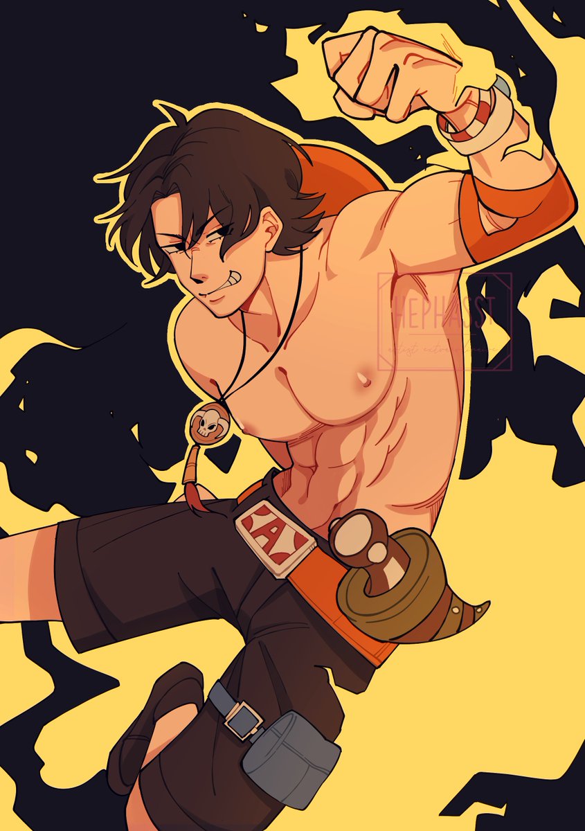 RT @hephasst: Fire Fist Ace! He was more fun to draw than expected https://t.co/5T2bNTDMYq