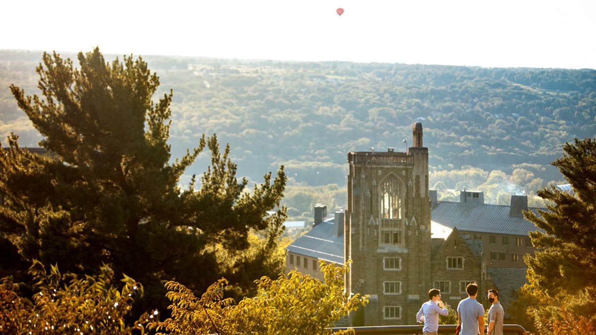 September sun casts a warm glow across campus ☀️✨