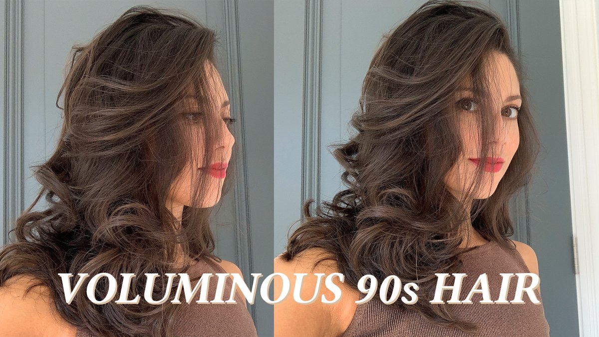 **NEW VIDEO** FLUFFY 90s HAIR youtu.be/sxqVRBMT2Ek