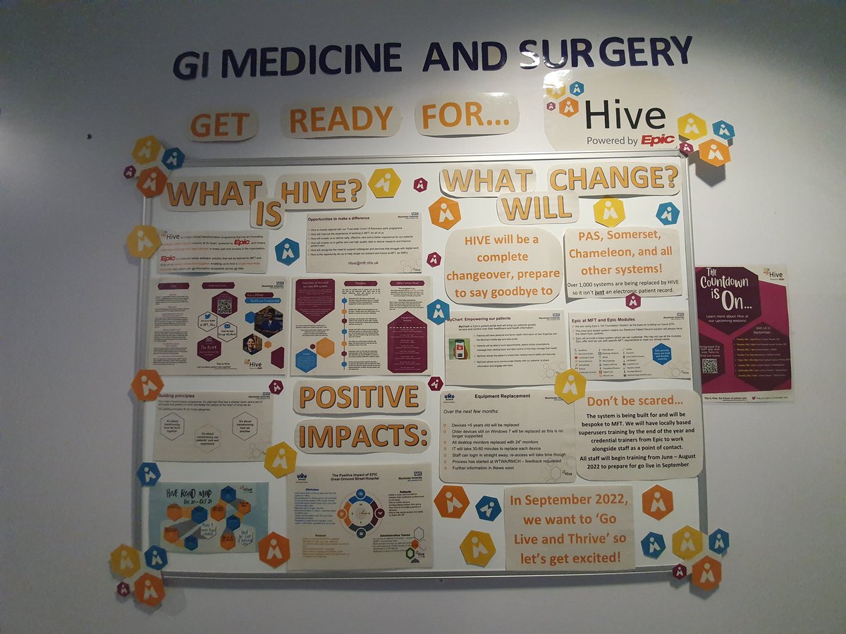 Big thank you to our amazing DA Amy for completing our <a href="/MFT_HIVE/">MFT Hive</a> information board for staff! 🐝 Keeping staff up to date with progress and what the change will mean for them in their roles 🐝 <a href="/MFT_MRI/">Manchester Royal Infirmary</a> <a href="/MFTnhs/">MFT NHS</a> <a href="/HollySpyrou/">Holly Spyrou</a> <a href="/rachel_hassey/">Rachel Hassey Stewart💙</a> <a href="/CarolBartley9/">Carol Bartley</a> <a href="/Lisa_Johnson70/">Lisa McClay (was Johnson)</a> <a href="/PByrarapu/">Padmarani Byrarapu</a>