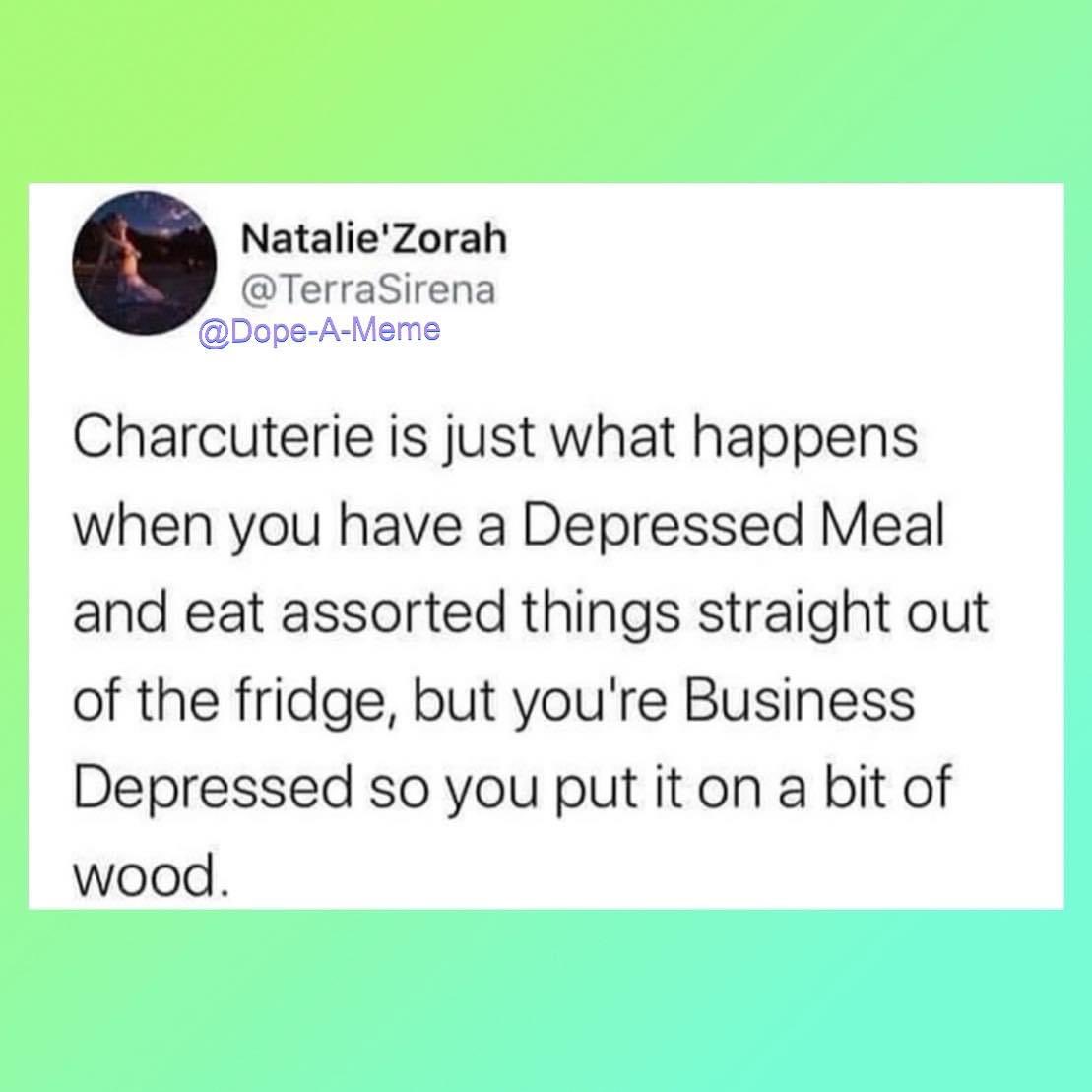 Attune_Embody's tweet photo. ‘Business Depressed’/pandemic chic https://t.co/StRFFKTx4T