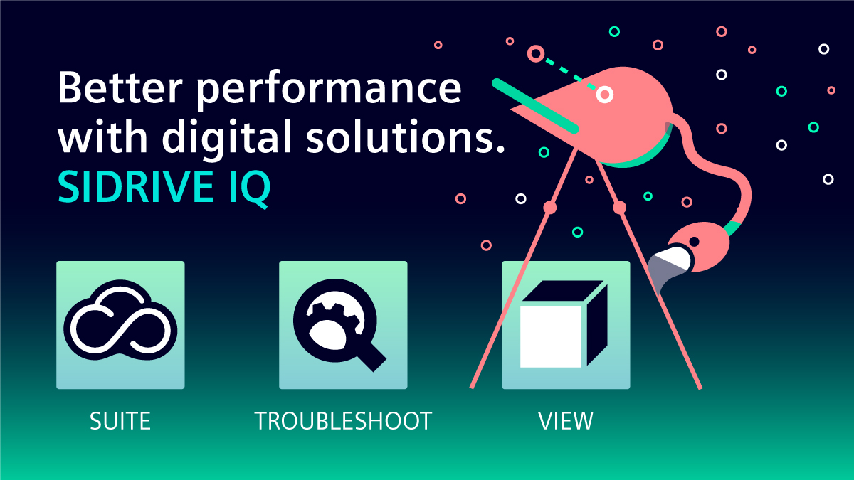 Next-level maintenance for MV drive systems: #SIDRIVEIQ Suite and the mobile apps SIDRIVE IQ View (with AR technology) and SIDRIVE IQ Troubleshoot support your work with valuable insights. #IIoT #FlamingoPower
👉🏼 Head over to siemens.com/sidrive-iq