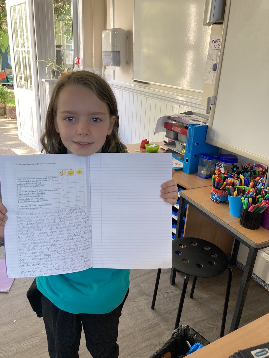 BalgreenPrimary's tweet photo. #Primary4b are super proud of their recount writing ✍️ well done to our fantastic writers 👏 ✨ https://t.co/NenF2GfFss