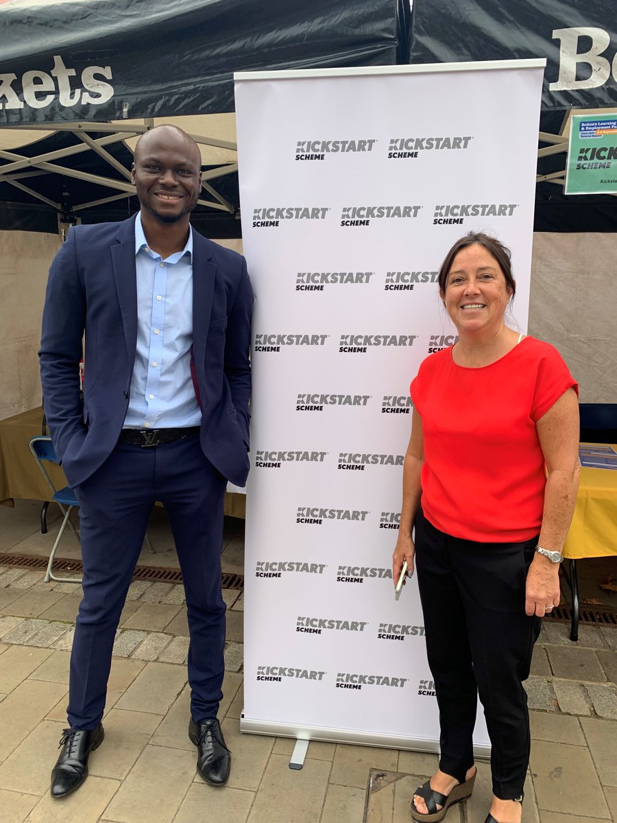 Great to have <a href="/soscreativity/">SOS Creativity</a> who attended Bolton’s Learning and Employment Fair with their Gateway Greater Manchester Chamber of Commerce. They made 2 offers on the day after interviewing for their #Kickstart roles👍#GMKickstart
