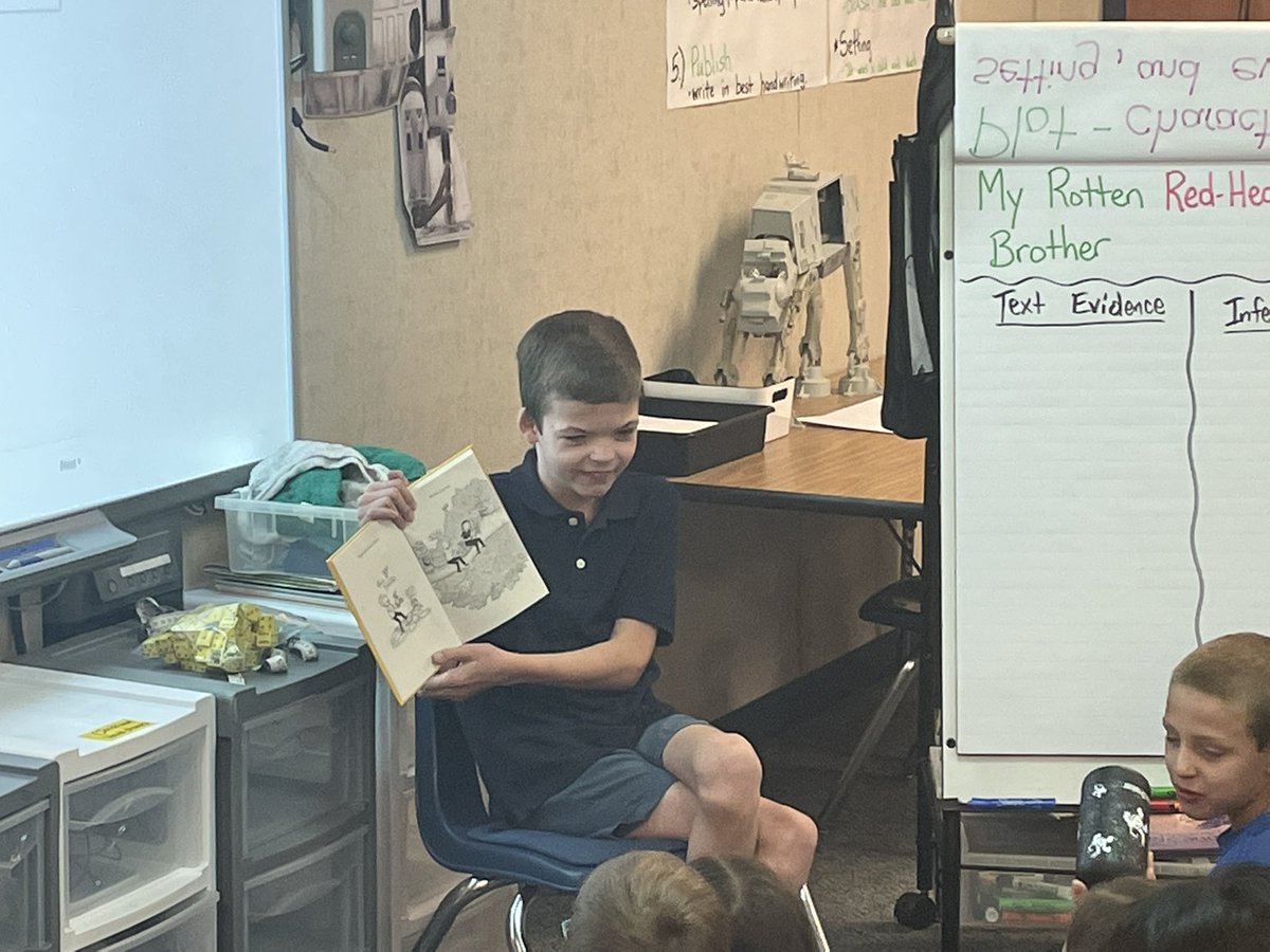 It was great to have a former student come and read to the class!
#minshewcolts