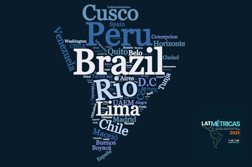 ronaldfar's tweet photo. 🗣️Com três dias intensos de debates, aconteceu o maior evento da América Latina sobre Estudos Métricos em Ciência e Tecnologia. Foram 690 tweets registrados e pouco mais de 182 participantes usando a hashtag #Latmetricas2021 de dentro e de fora do bloco 🌎 https://t.co/o46fb9O7Qt
