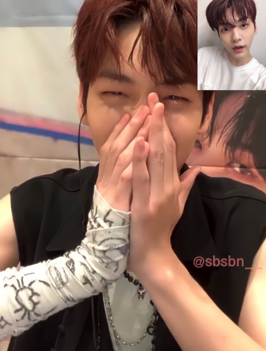 translatingTXT's tweet photo. 💛 was touched by the “20 reasons why soobin is adorable” that his mom wrote for him so they wrote “10 reasons i like soobin”. soobin had tears in his eyes while attentively listening to what op was saying

@TXT_members @TXT_bighit 
cr. sbsbn__ https://t.co/kK4XNu0Tsg