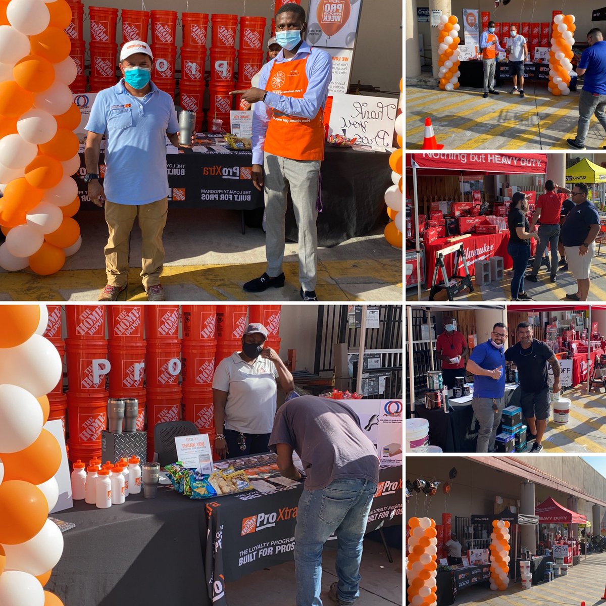 PPreezy's tweet photo. @0251HomeDepot  PRO Appreciation Event day 4 Growing the pro business while showing appreciation WE LOVE OUR PROS #ProXtraPerks #Orangeblooded @District266 @Darwin_305 @MartineD6322 @SantiBernardez @eljam5 @HomeDepot @AMCTHD https://t.co/V8kDvclddF