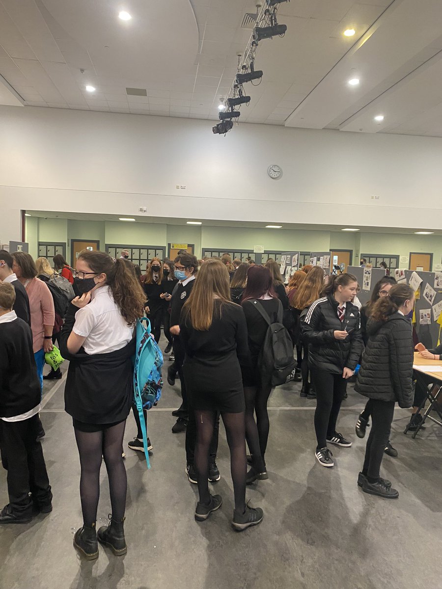 Our Club Fayre went really well today with all clubs gaining new members and some up to 30 new members! If you didn’t get the chance to sign up but are still interested, let Mrs Boyle know. <a href="/FalkirkHigh/">Falkirk High School</a> #wearefhs