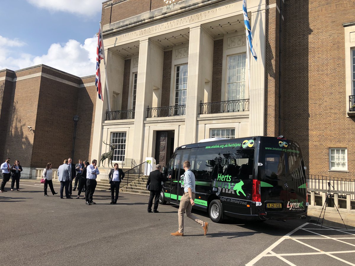 Jim Thorpe (@jamesthorpesnr) on Twitter photo Brilliant launch of the Herts Lynx service this afternoon - the new demand responsive service for north east Herts, sourced from the Rural Mobility Fund and <a href="/hertscc/">Hertfordshire County Council</a> . Great speech from <a href="/StephenFidler2/">Stephen Fidler</a> and looking forward to this addition to public transport in Herts <a href="/unobus/">Uno Hertfordshire</a> Brilliant launch of the Herts Lynx service this afternoon - the new demand responsive service for north east Herts, sourced from the Rural Mobility Fund and <a href="/hertscc/">Hertfordshire County Council</a> . Great speech from <a href="/StephenFidler2/">Stephen Fidler</a> and looking forward to this addition to public transport in Herts <a href="/unobus/">Uno Hertfordshire</a>
