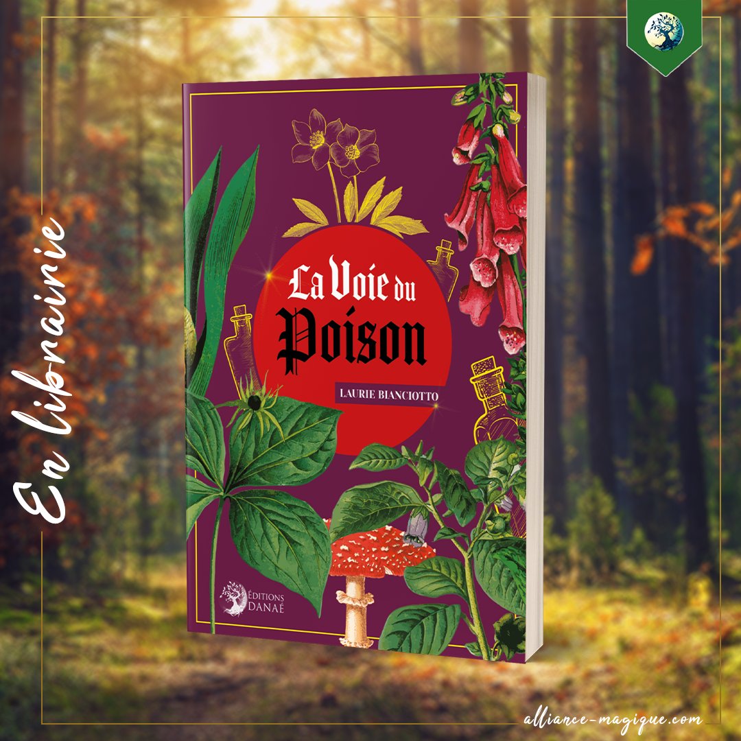 ✨ Sorties en librairies ! ✨
Améthyste Editions vous propose la seconde édition de :
👉 Mandalas de cristaux, par Ethan Lazzerini
Editions Danaé vous invite à la magie botanique avec :
👉 La voie du poison, par Laurie Bianciotto