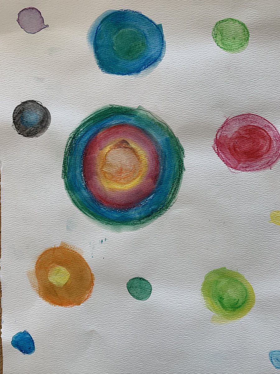 cariadteach's tweet photo. Yesterday we made our mark for dot day. Loved seeing the creative ideas and the “not a dot dot”. @allistonunion @SCDSB_arts #scdsb #InternationalDotDay https://t.co/U85jQru1W1
